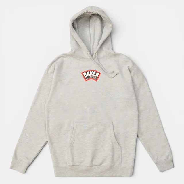 baker-skateboards-arch-logo-pullover-hoodie-felpa-con-cappuccio image 1