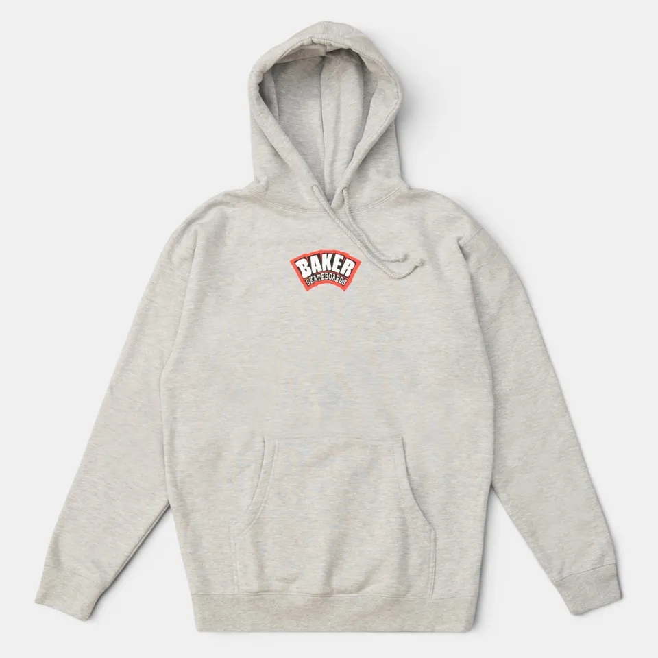 baker-skateboards-arch-logo-pullover-hoodie-felpa-con-cappuccio image 1