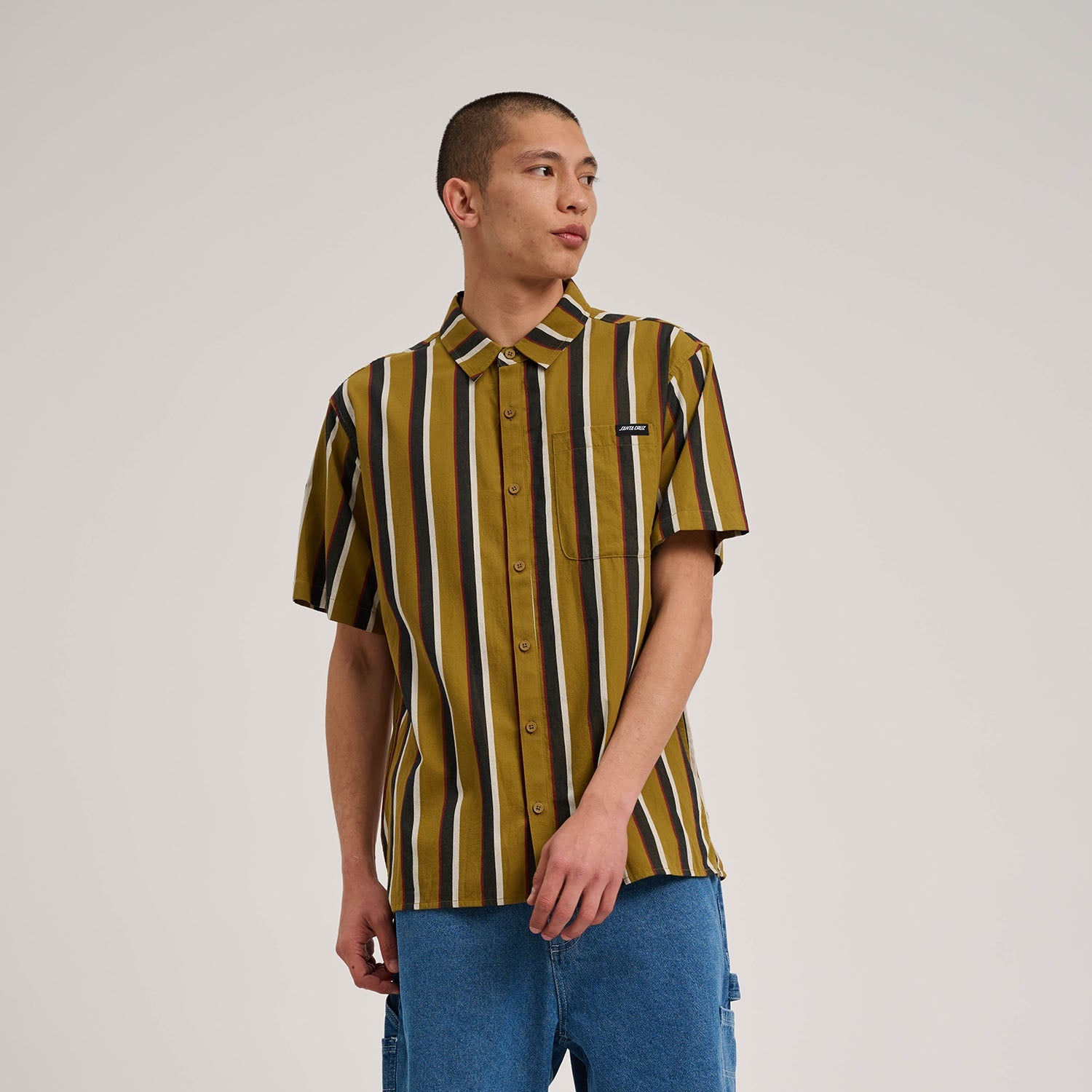 santa-cruz-skateboards-sonny-shirt-camicia-manica-corta-boxy-fit image 3