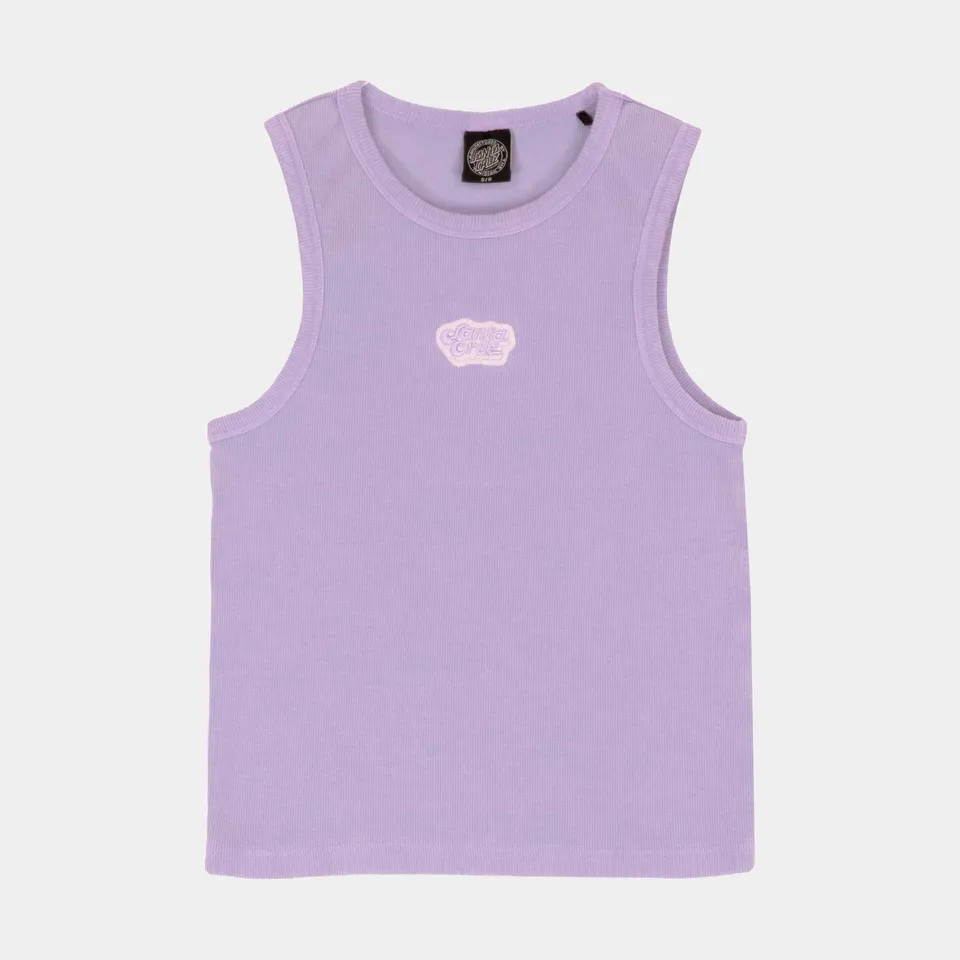 santa-cruz-skateboards-groovy-stack-tank-canotta-donna image 1