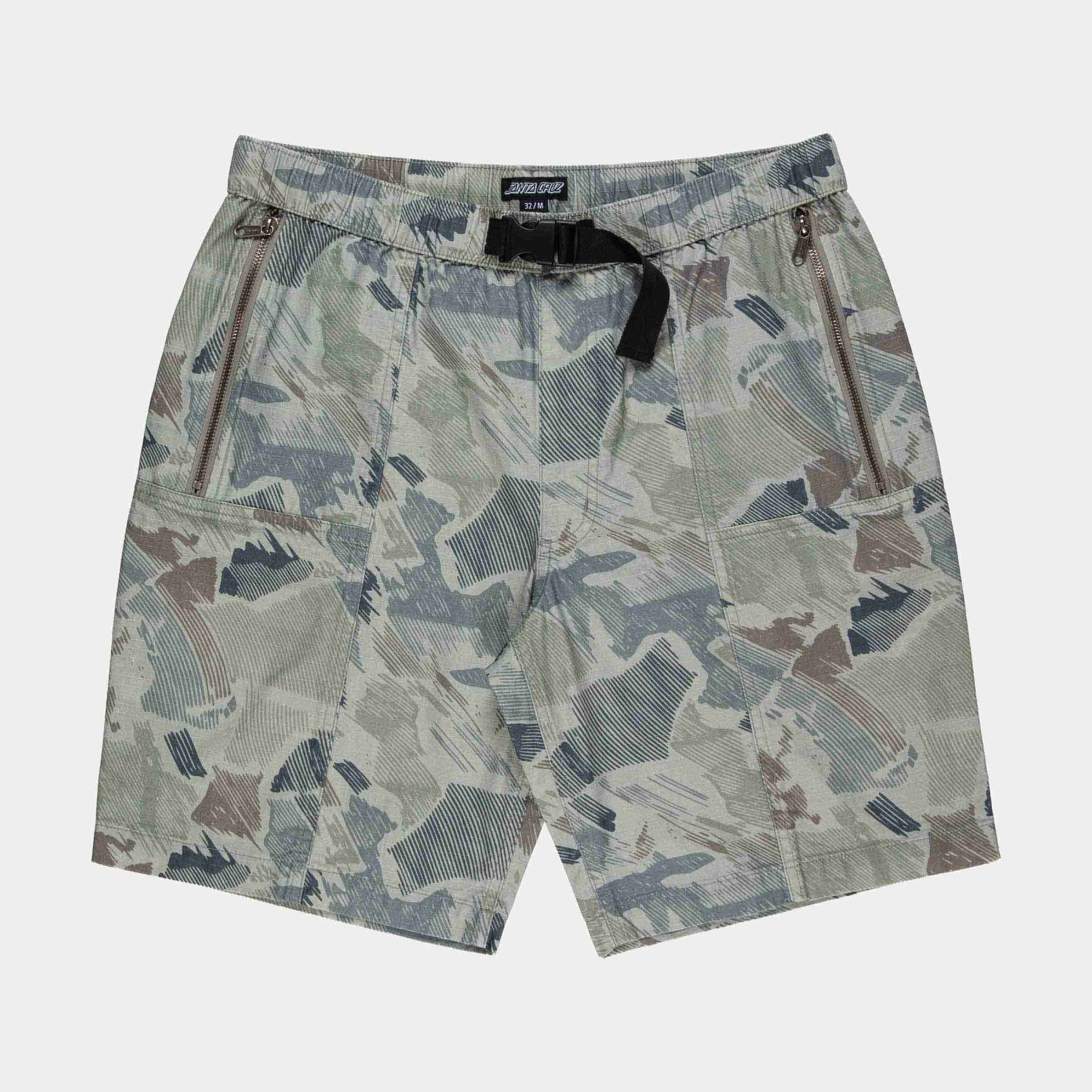 santa-cruz-skateboards-clyde-shorts-regular-fit-in-ripstop image 1