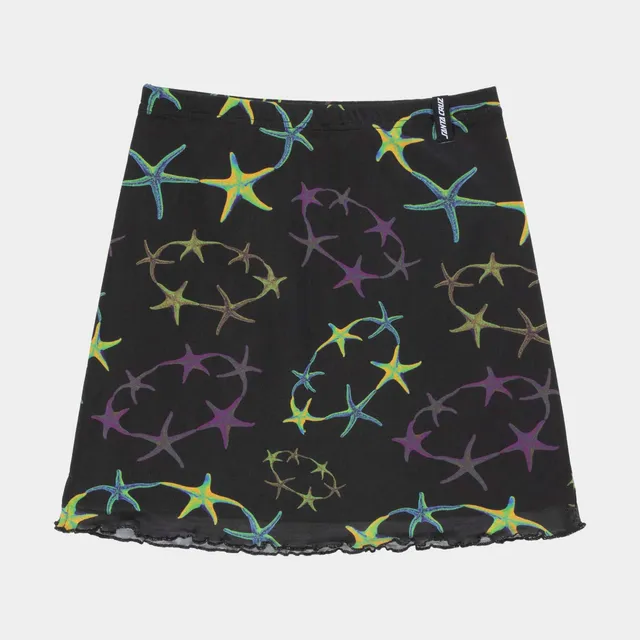 santa-cruz-skateboards-strip-digi-mesh-mini-skirt-gonna-mini-rete-donna image 1