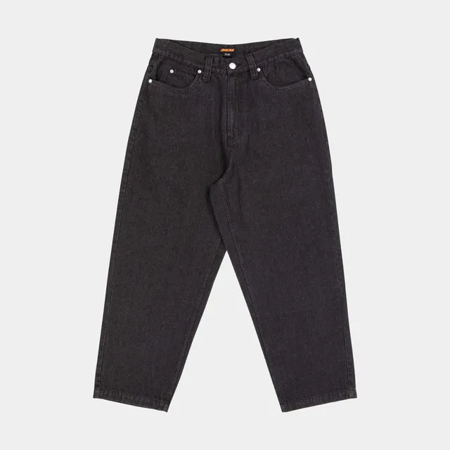 santa-cruz-skateboards-big-pants-baggy-denim-black-wash-taglia-34 image 1