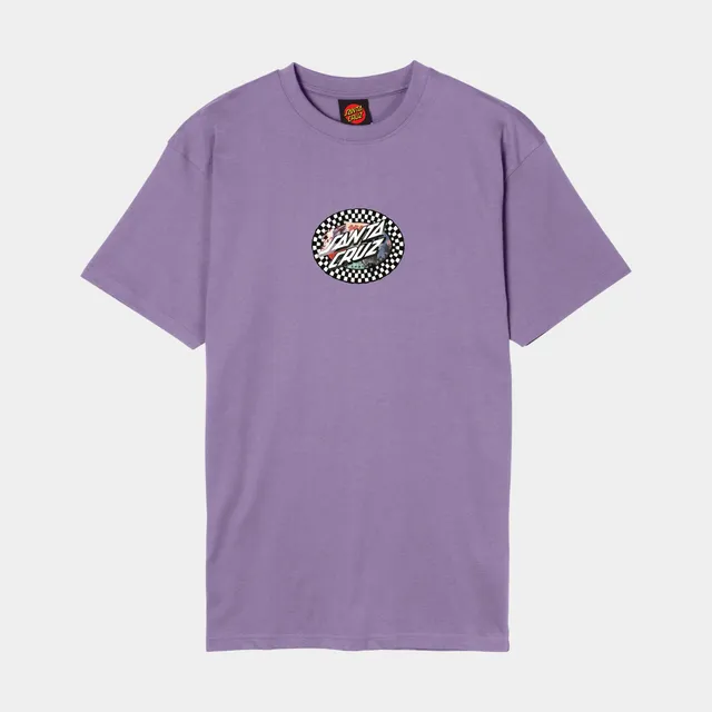 santa-cruz-skateboards-collage-oval-dot-t-shirt-uomo image 1