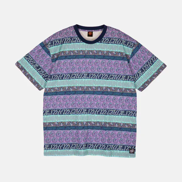 santa-cruz-skateboards-heights-t-shirt-uomo-loose-fit-stampa-all-over image 1