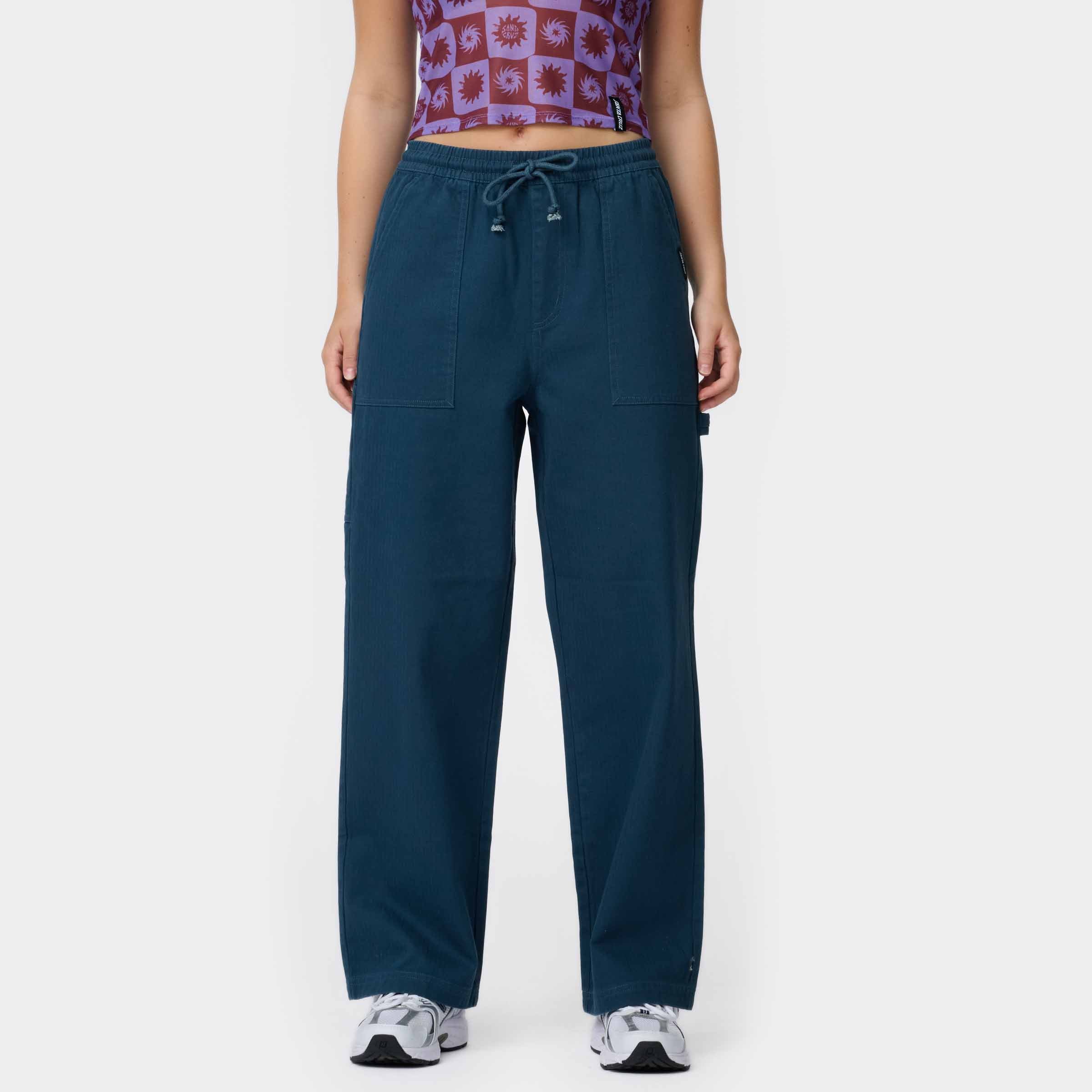 santa-cruz-skateboards-coombe-utility-pant-pantalone-donna-2 image 3